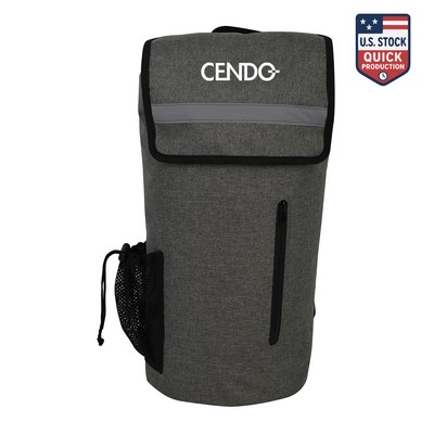 UrbanTrek 20L Waterproof Sports Bag with Zipper Pocket